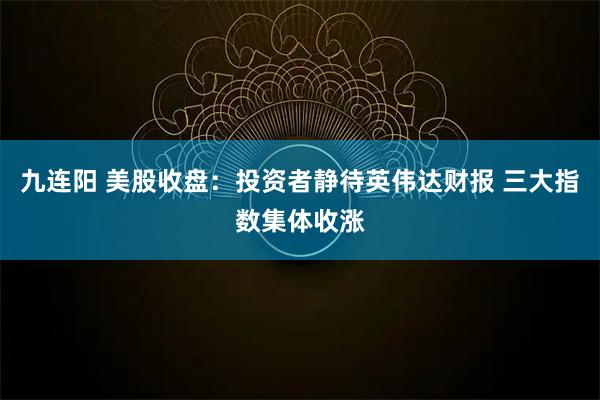 九连阳 美股收盘：投资者静待英伟达财报 三大指数集体收涨